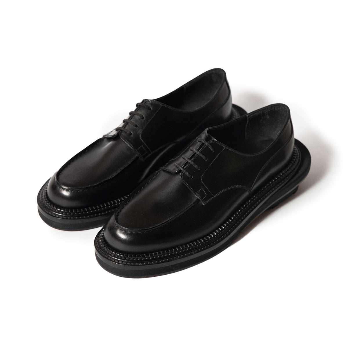 J.M.Weston | Sacai Derby Black Box Calf