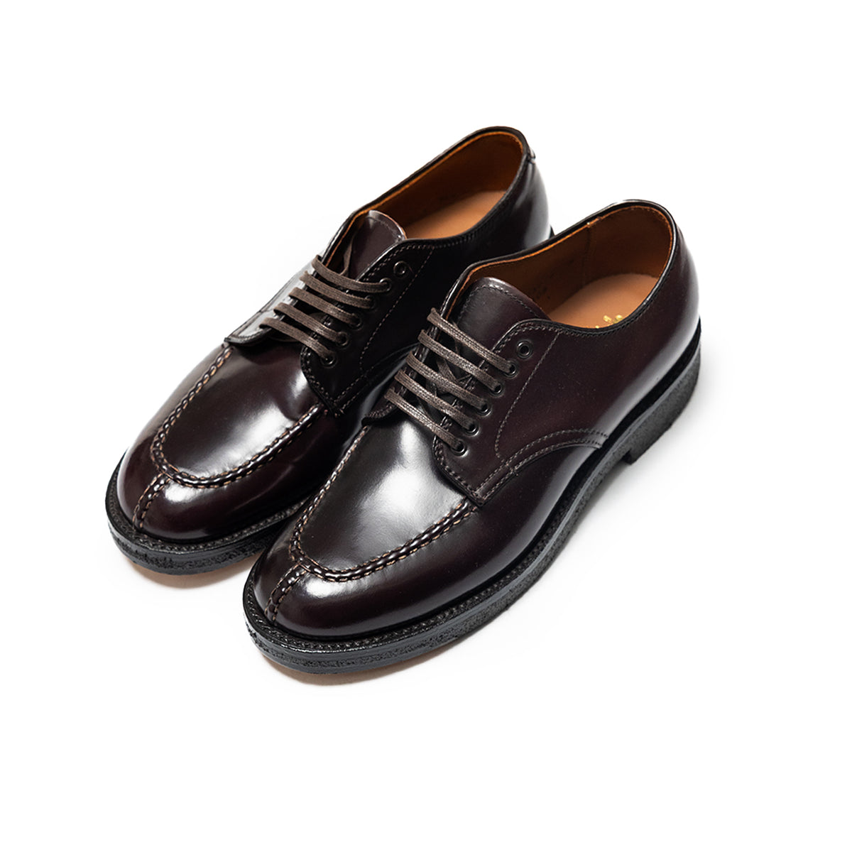Alden | A1605 OAK ROOM Limited Split Toe Blucher Color 8 Shell Cordovan