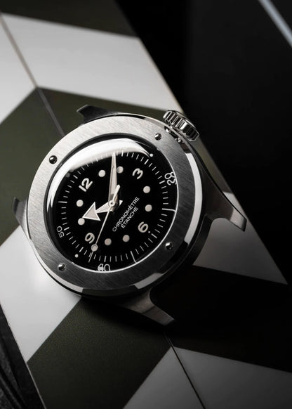 Serica | Ref. 7505-1 Field Chronometer Black