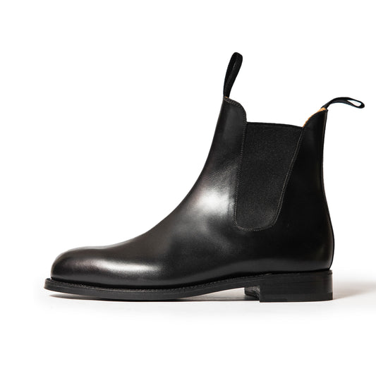 J.M.Weston | Chelsea Boots Black Box Calf