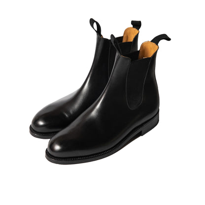 J.M.Weston | Chelsea Boots Black Box Calf