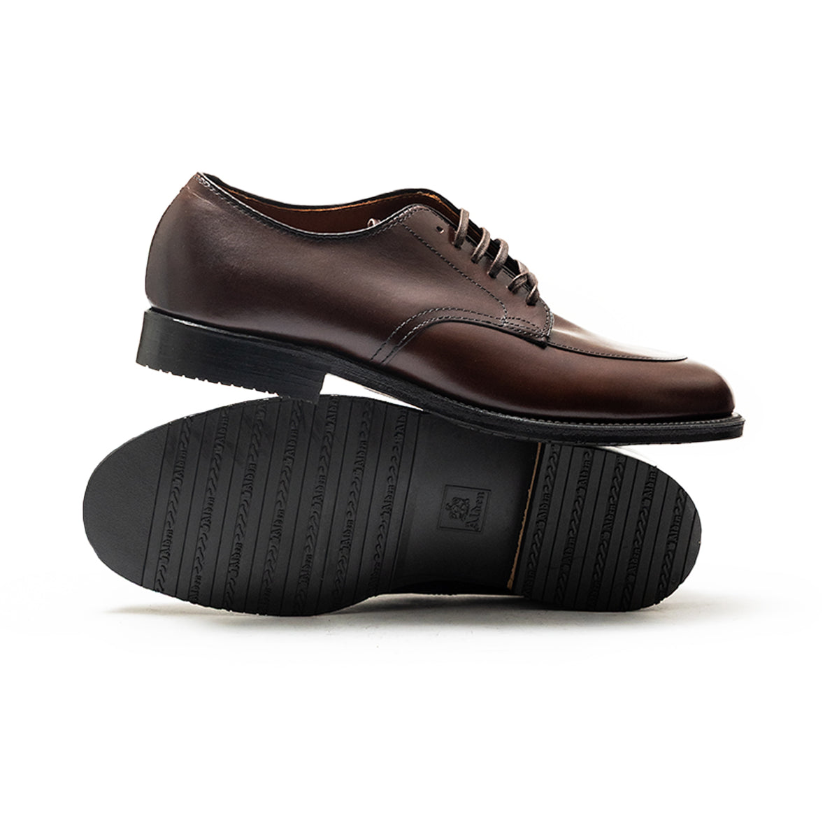 Alden | A1615L OAK ROOM Limited V-tip Blucher Dark Brown Calf