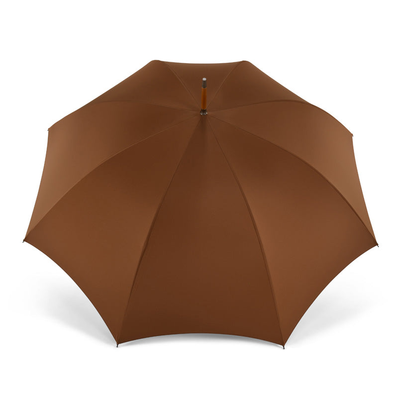 Fox Umbrella | Scorched Whangee Crook Sienna