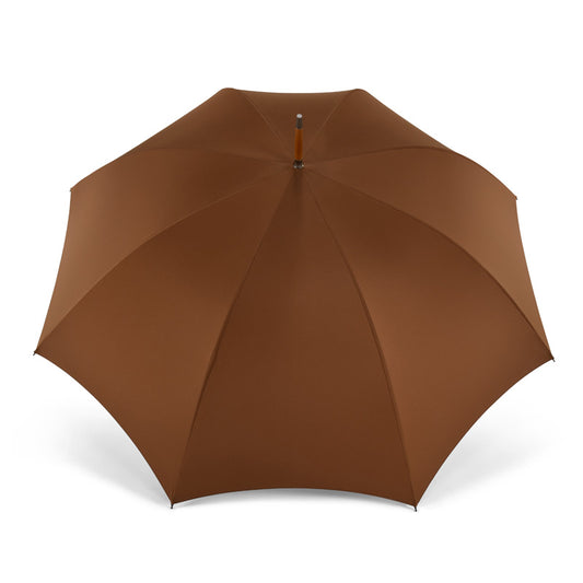Fox Umbrella | Scorched Whangee Crook Sienna