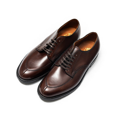 Alden | A1615L OAK ROOM Limited V-tip Blucher Dark Brown Calf