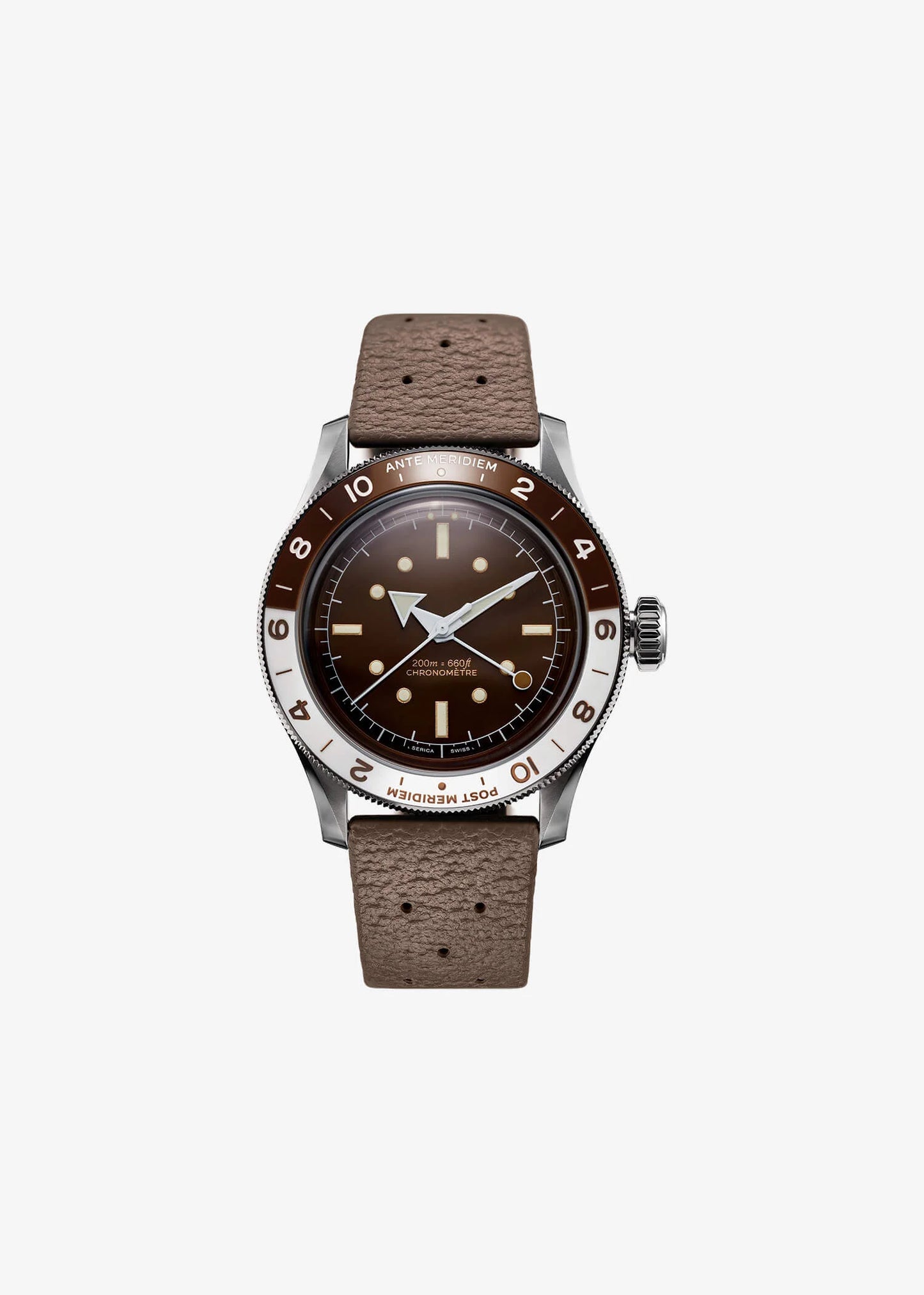 Serica | Ref. 8315-2 GMT Travel Chronometer Desert Red
