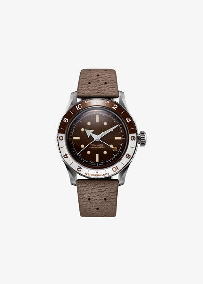 Serica | Ref. 8315-2 GMT Travel Chronometer Desert Red