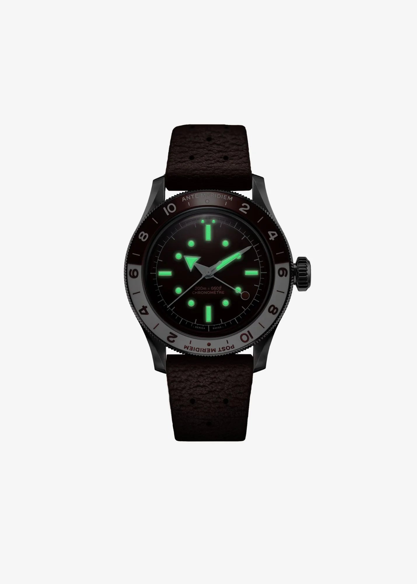 Serica | Ref. 8315-2 GMT Travel Chronometer Desert Red