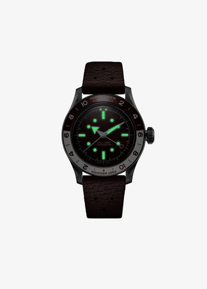 Serica | Ref. 8315-2 GMT Travel Chronometer Desert Red