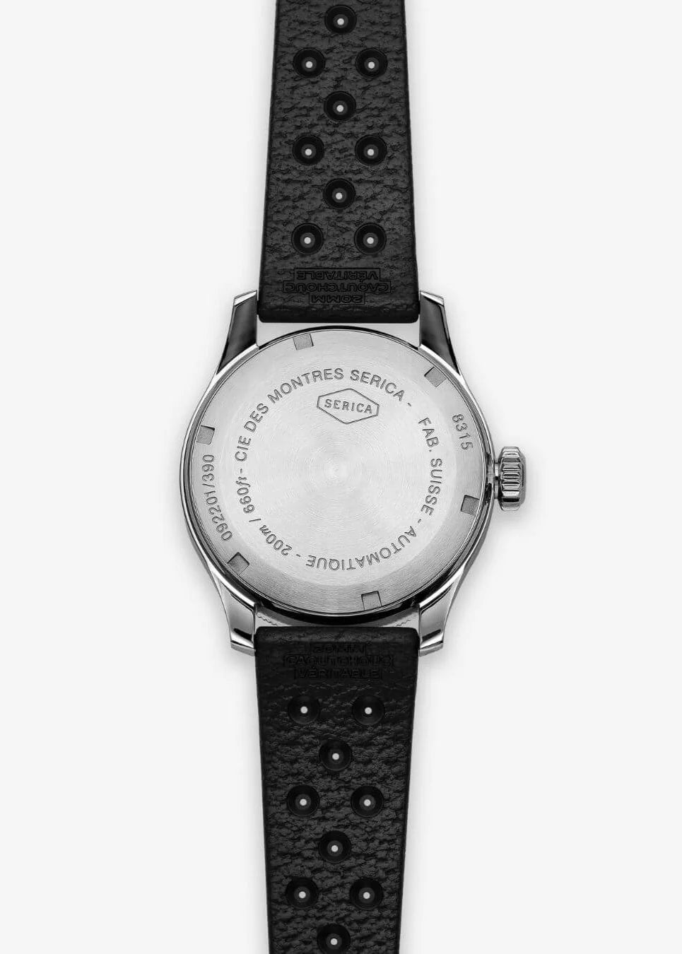 Serica | Ref. 8315-1 GMT Travel Chronometer Enamel Black