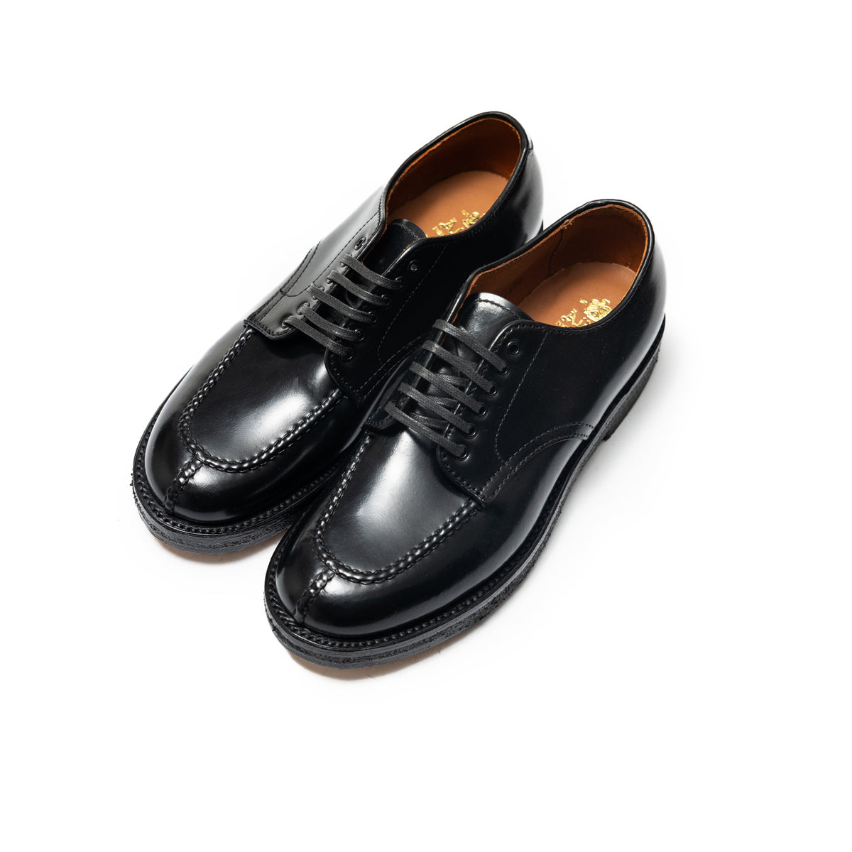 Alden | A1604 OAK ROOM Limited Split Toe Blucher Black Shell Cordovan