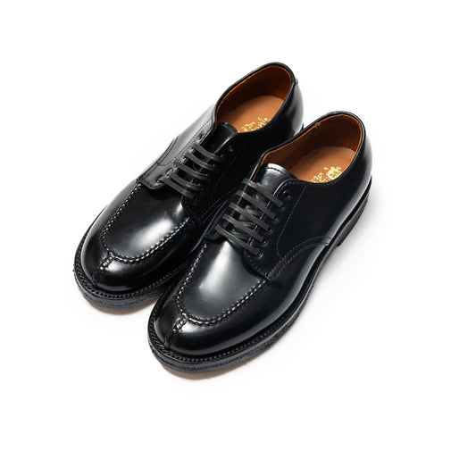 Alden | A1604 OAK ROOM Limited Split Toe Blucher Black Shell Cordovan