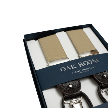 Albert Thurston | Plain Beige Braces