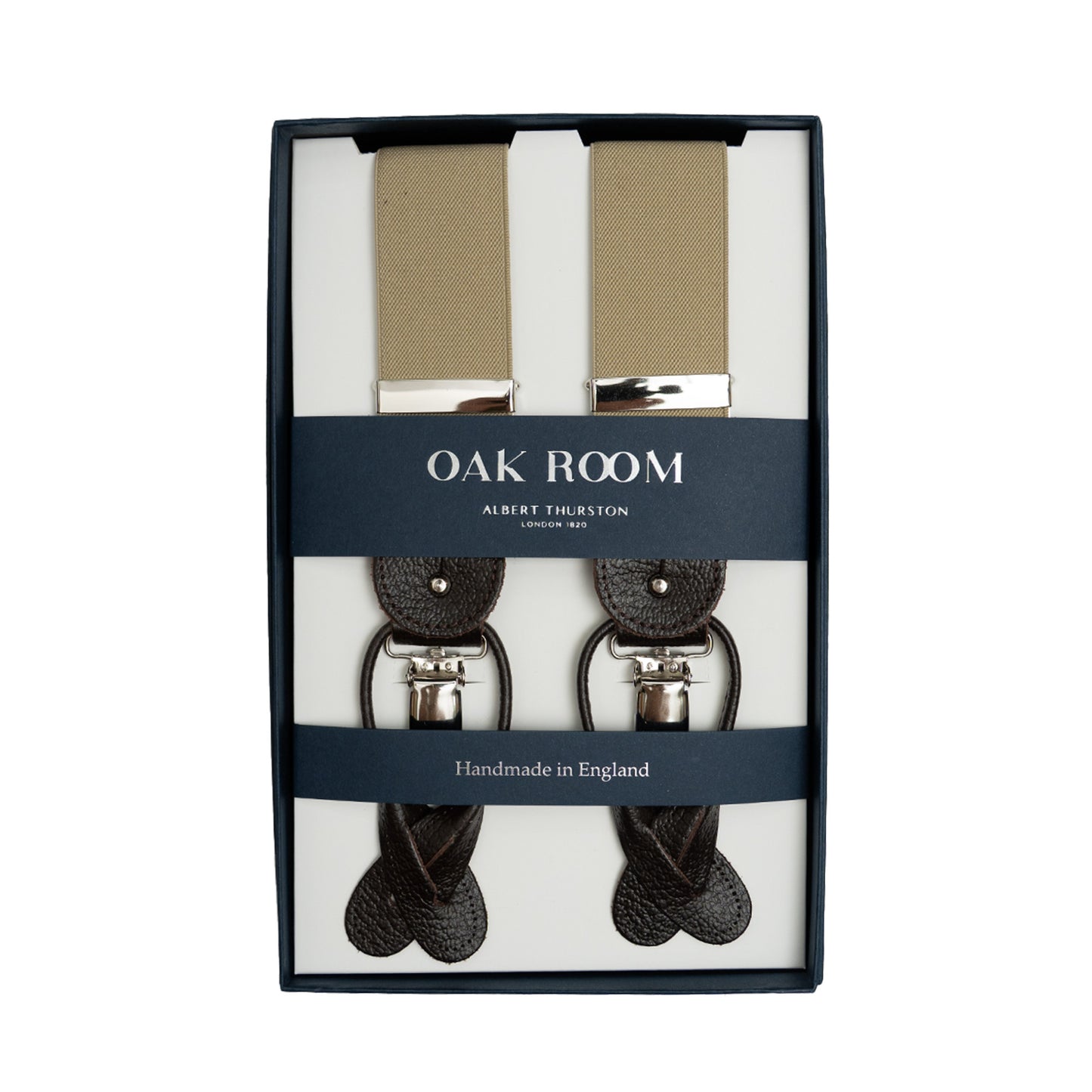 Albert Thurston | Plain Beige Braces