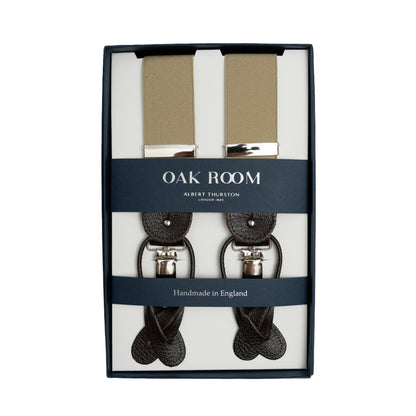 Albert Thurston | Plain Beige Braces