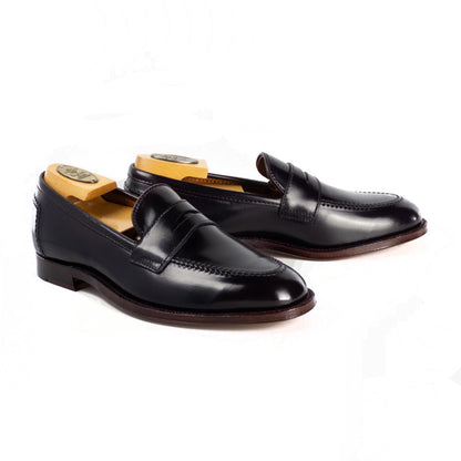 Alden | 96288 Leydon Penny Loafer Color 8 Shell Cordovan