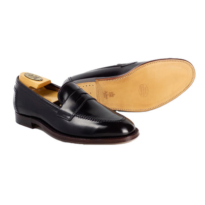 Alden | 96288 Leydon Penny Loafer Color 8 Shell Cordovan