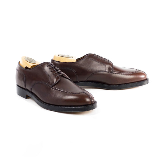 Alden | 968 Norwegian Front Blucher Dark Brown Calf