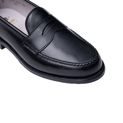 Alden | 987 LHS Penny Loafer Black Shell Cordovan