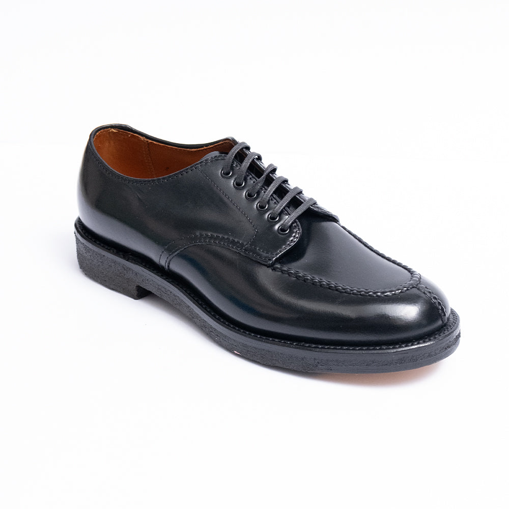 Alden | A1604 OAK ROOM Limited Split Toe Blucher Black Shell Cordovan