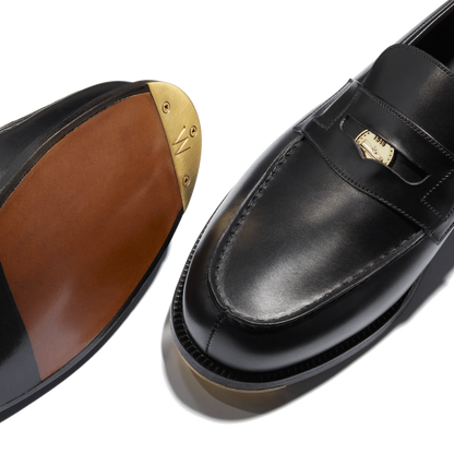 J.M.Weston | 180 Loafer Black Box Calf Anniversary Edition