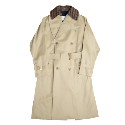Coherence | AL II Gabardine Trench Coat Beige