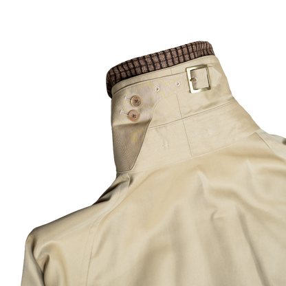 Coherence | AL II Gabardine Trench Coat Beige