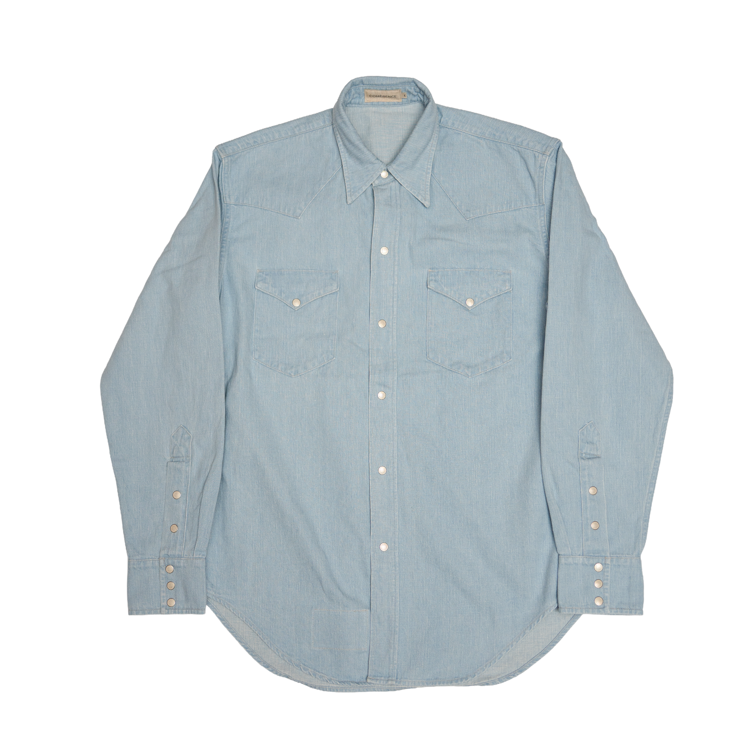Coherence | Abiquiu Western Shirt Logger Selvedge Denim Indigo
