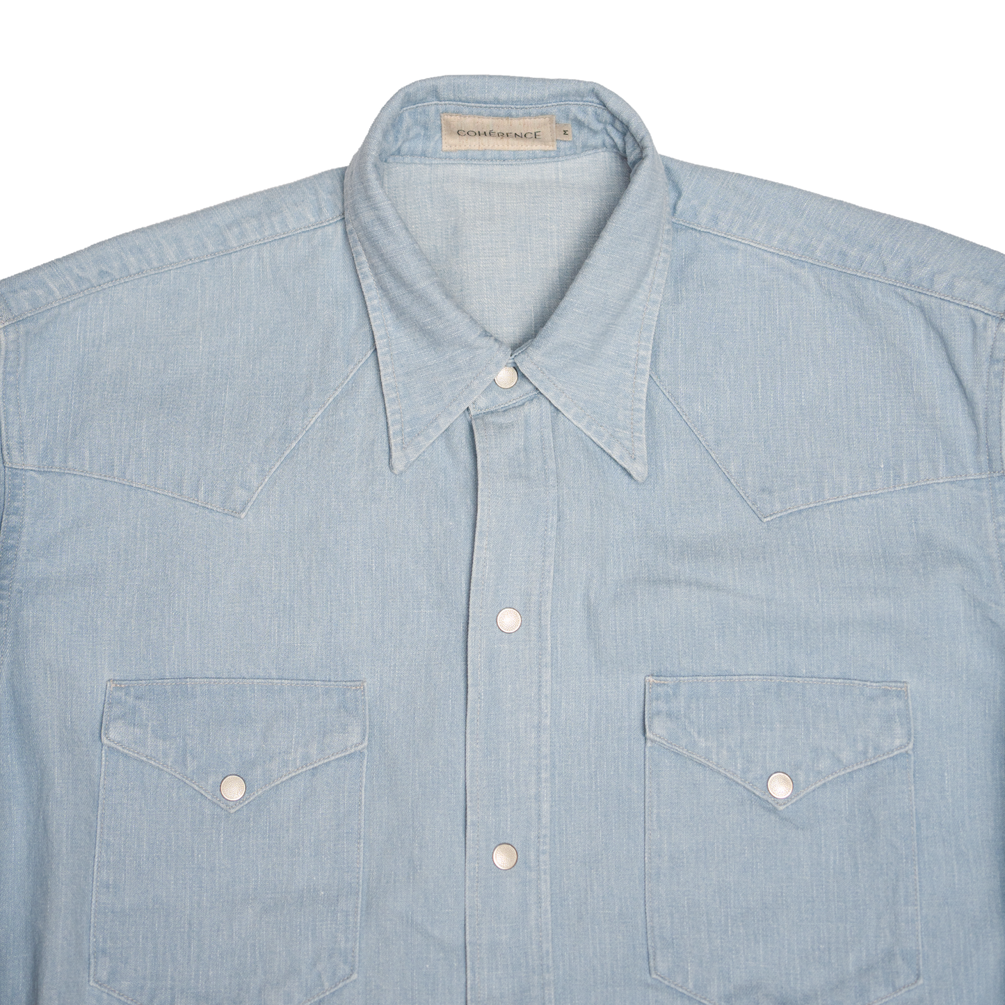 Coherence | Abiquiu Western Shirt Logger Selvedge Denim Indigo