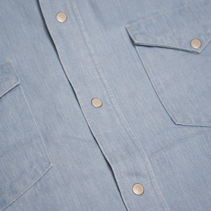 Coherence | Abiquiu Western Shirt Logger Selvedge Denim Indigo