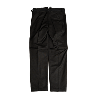 Coherence | Alain Selvedge Yacht Canvas Trousers Black
