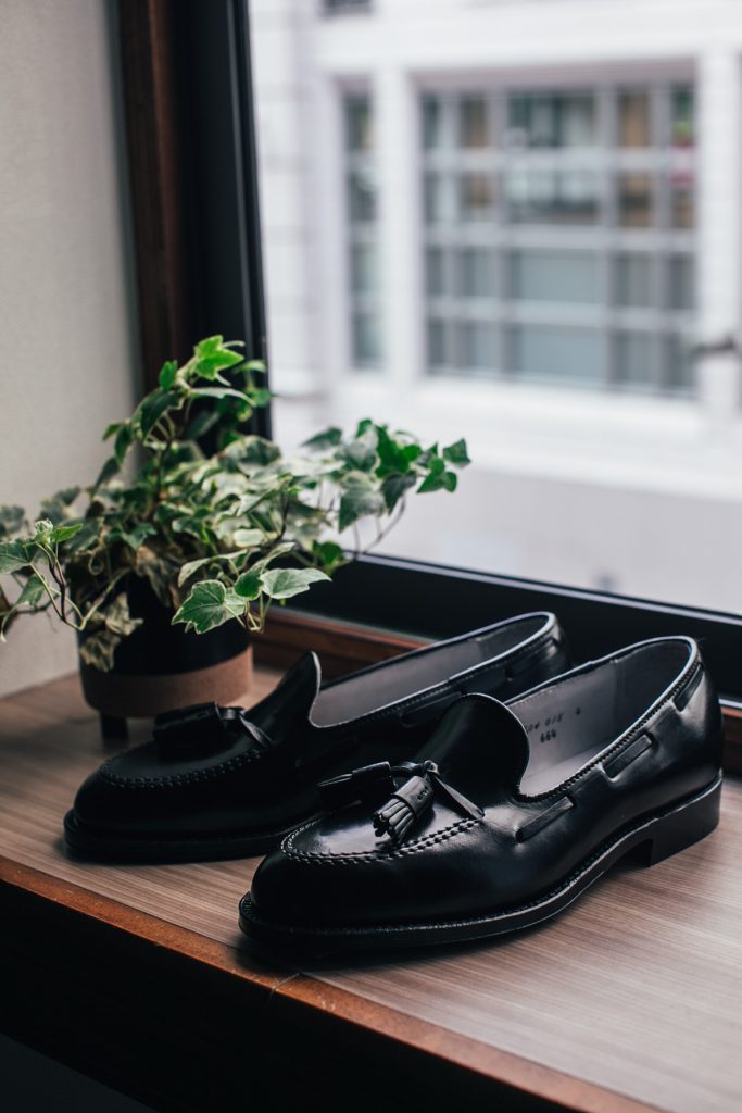 Alden | 664 Tassel Loafer Black Shell Cordovan