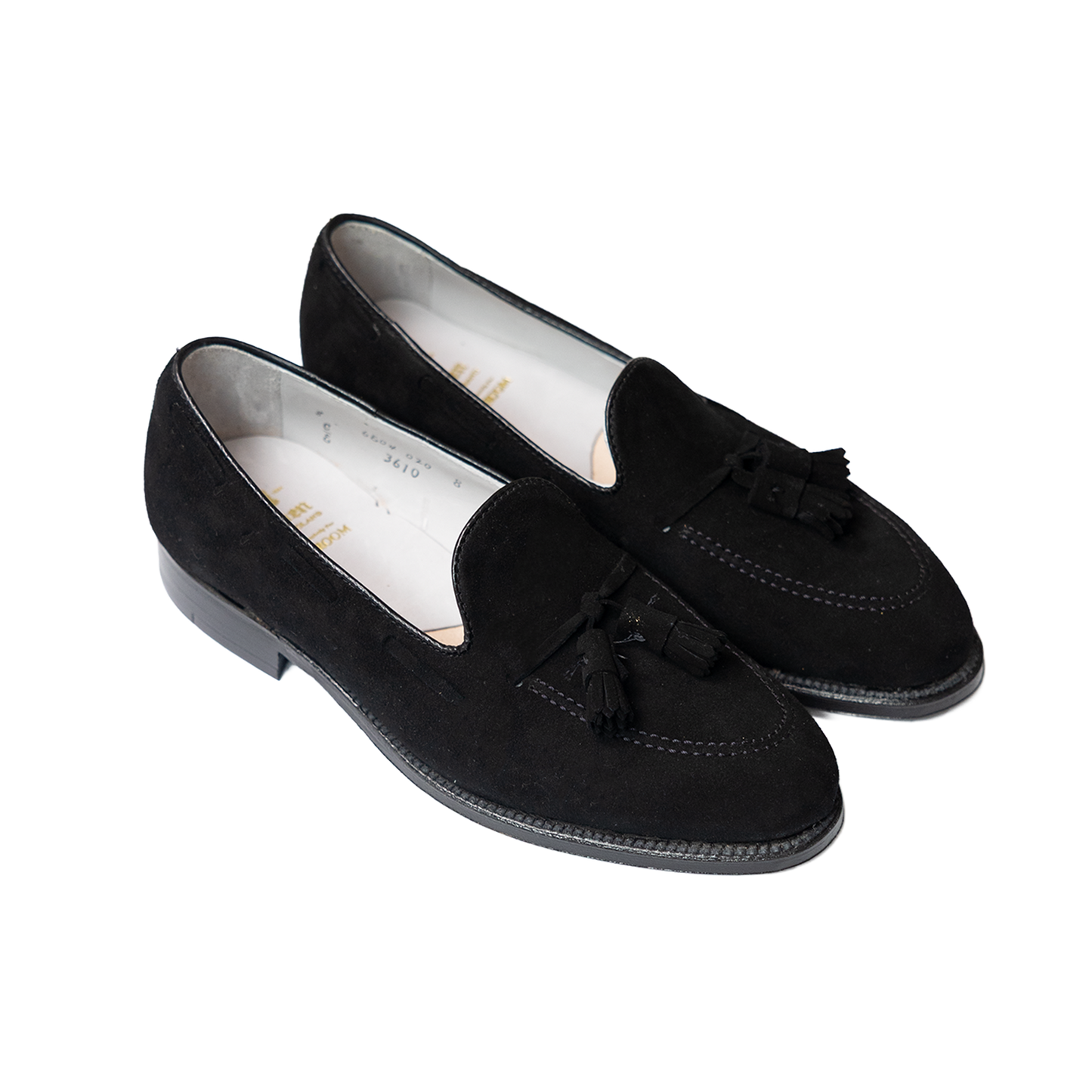Alden | 3610 Tassel Loafer Black Suede