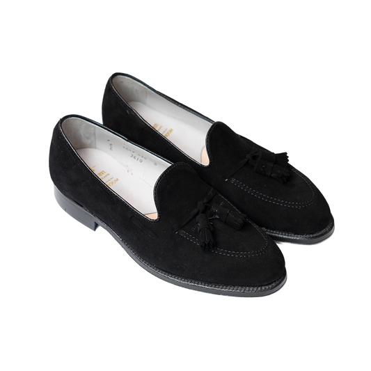 Alden | 3610 Tassel Loafer Black Suede