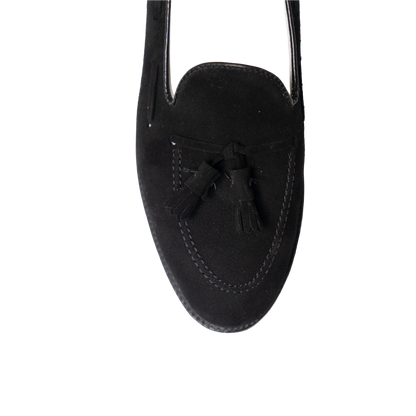 Alden | 3610 Tassel Loafer Black Suede