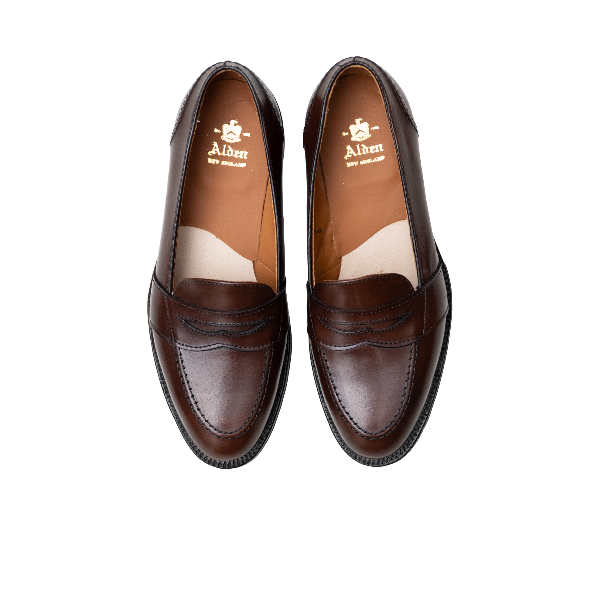 Alden | 686 Full Strap Penny Loafer Dark Brown Calf – OAKROOM Alden | 686 Full Strap Penny Loafer Dark Brown Calf – OAKROOM