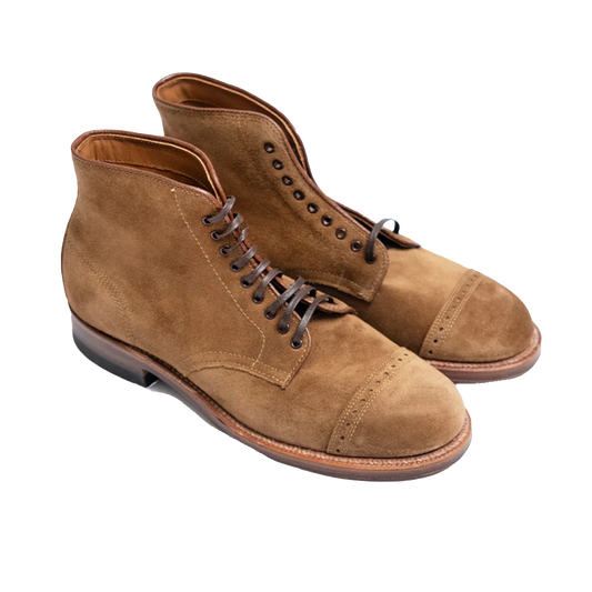 Alden | A0814 OAK ROOM Limited Cap Toe Boots Snuff Suede