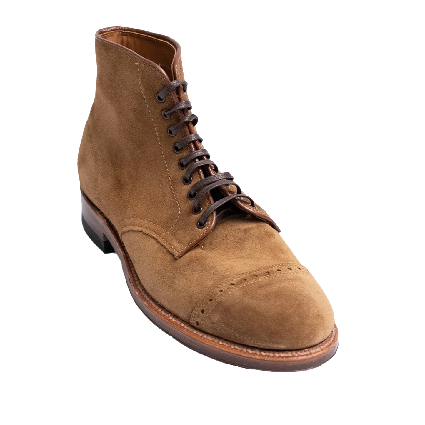 Alden | A0814 OAK ROOM Limited Cap Toe Boots Snuff Suede