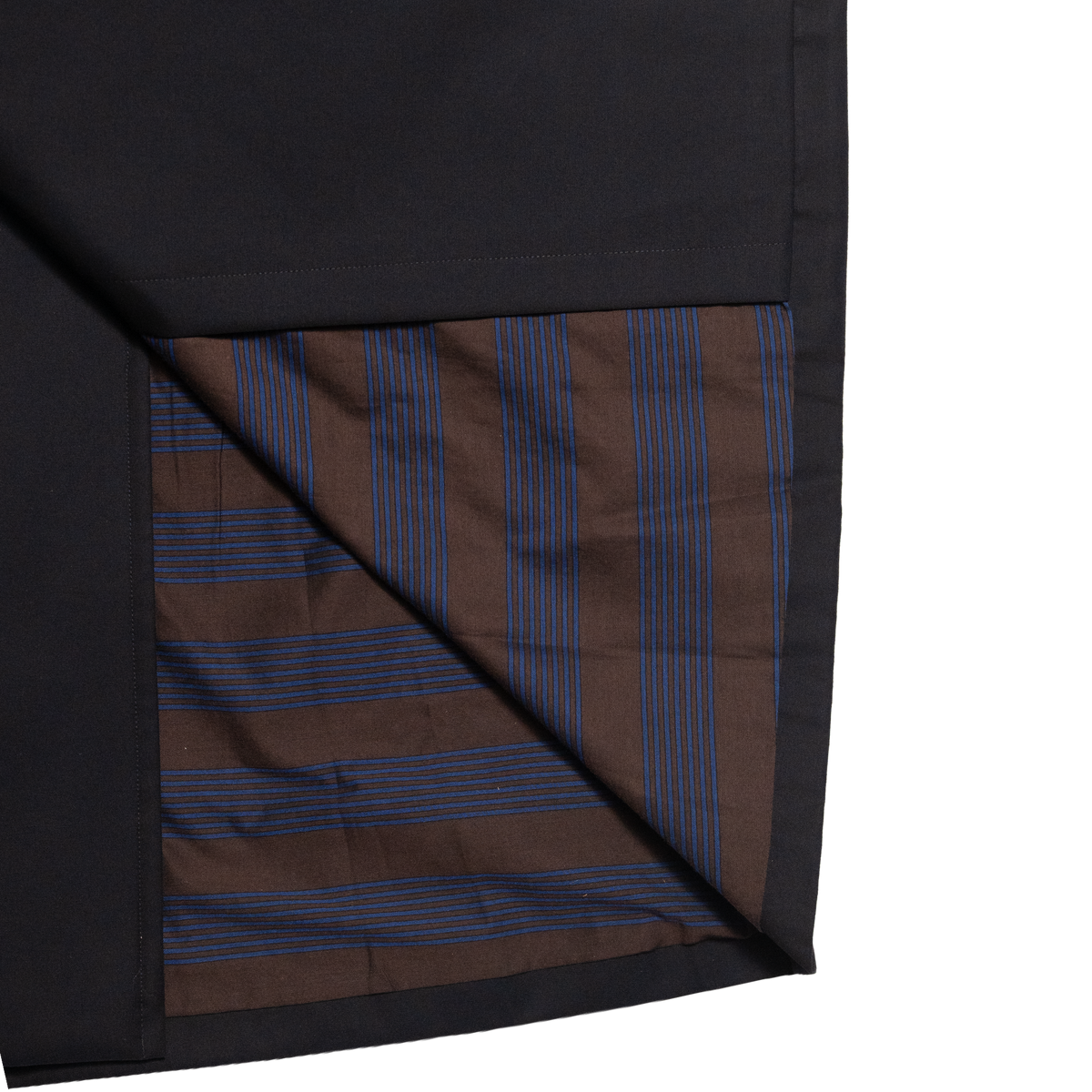 Coherence | AL II Gabardine Trench Coat Dark Blue