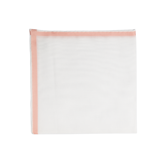 Simonnot Godard | Amalfi Pink Pocket Square