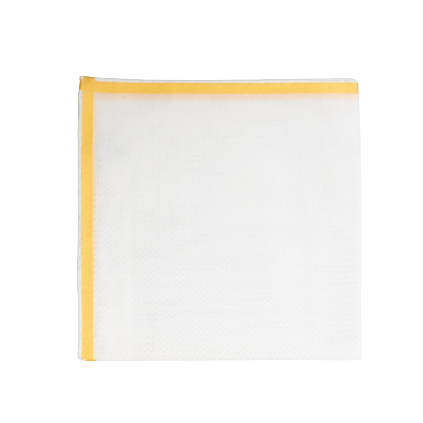 Simonnot Godard | Amalfi Yellow Pocket Square