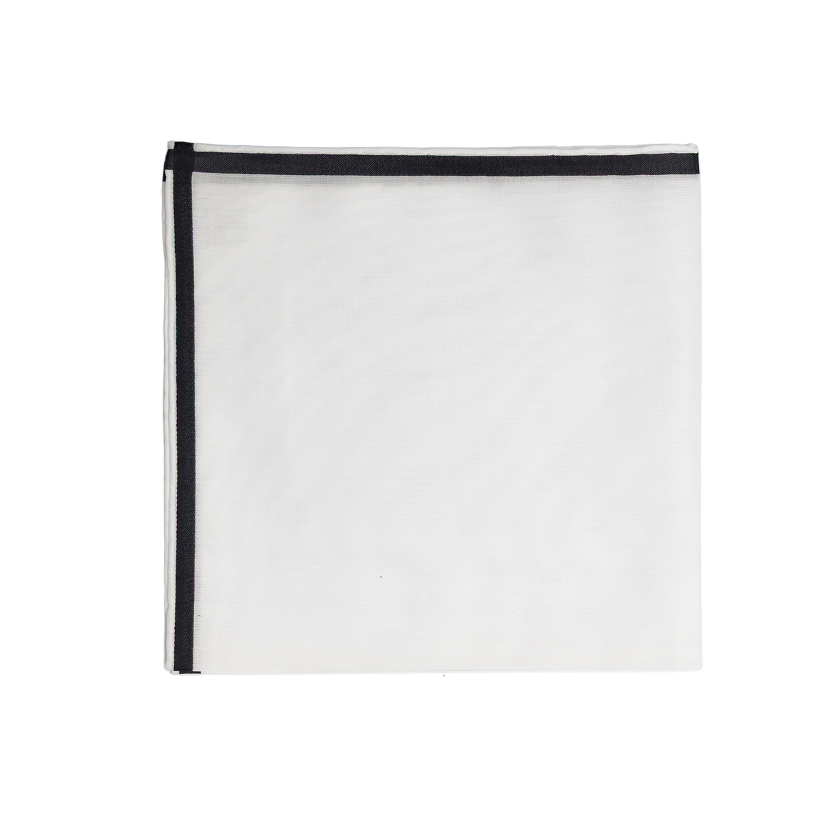 Simonnot Godard | Amalfi Black Pocket Square