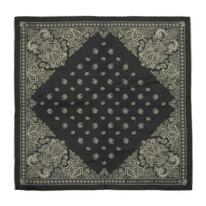 Serà Fine Silk | Amore Fai Presto - Green Cotton & Silk Bandana