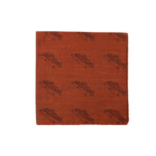 Simonnot Godard | Auto Rouge Pocket Square