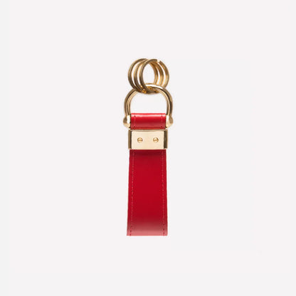 Ettinger | Bridle Stirrup Key Ring Red