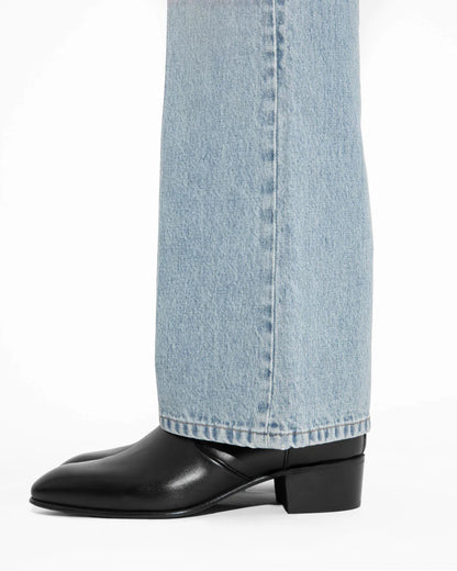 Husbands Paris | Zip Boots In Black Box Calf