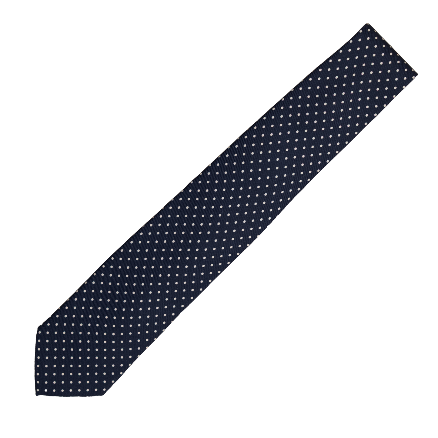 Holliday & Brown | Small Dotted Tie Black J8495 1