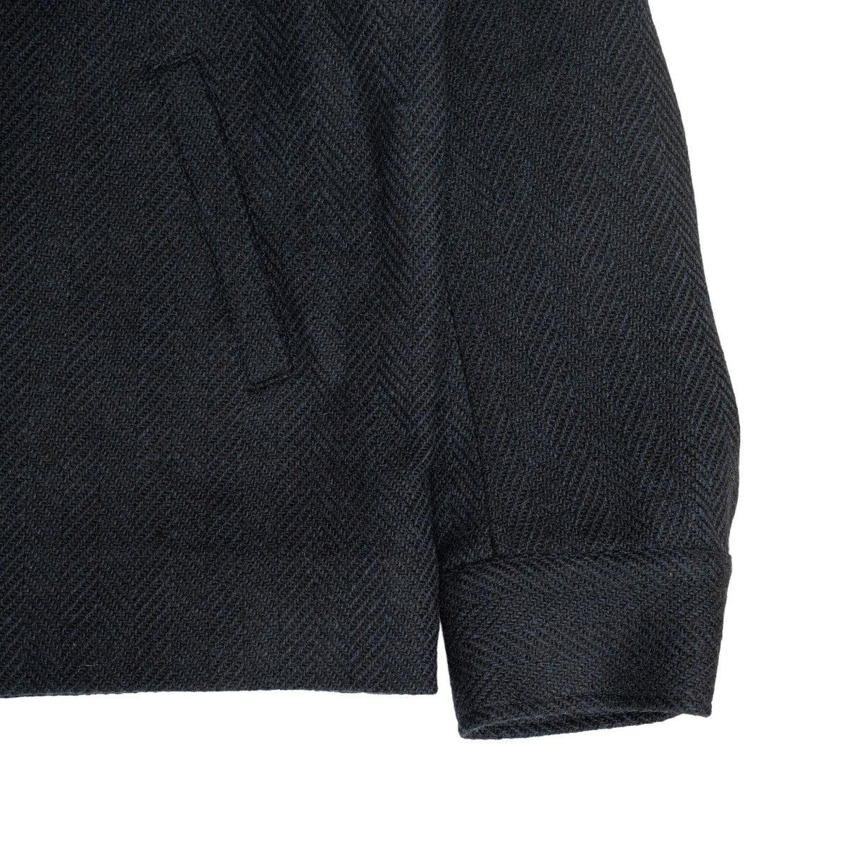 Harry Mundy | Blouson Jacket Donegal Tweed Navy