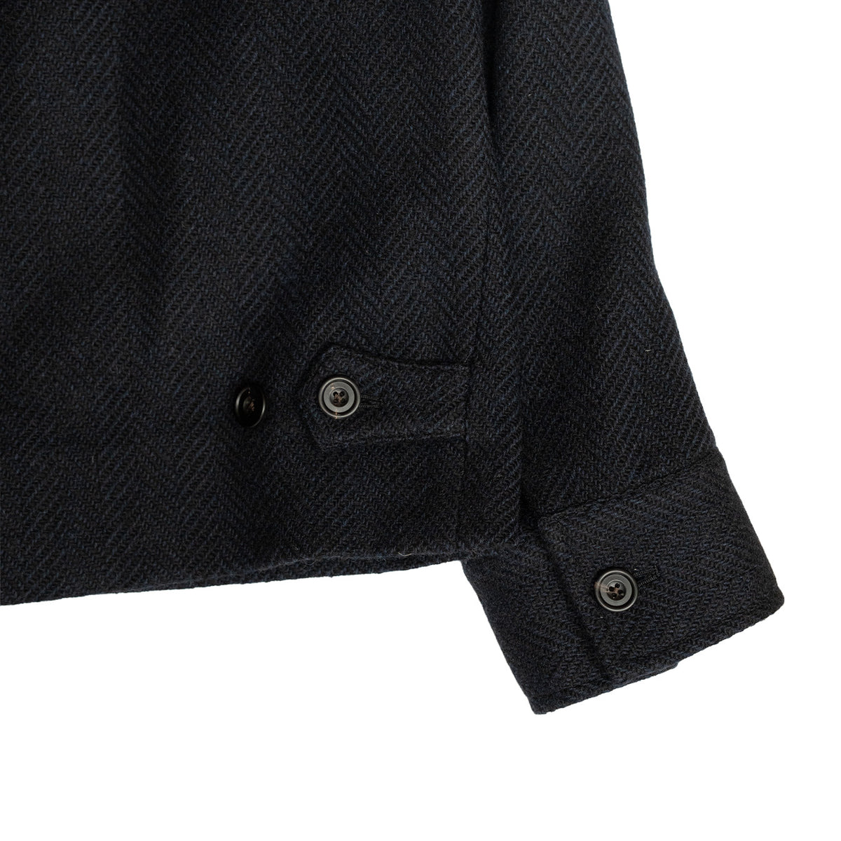 Harry Mundy | Blouson Jacket Donegal Tweed Navy