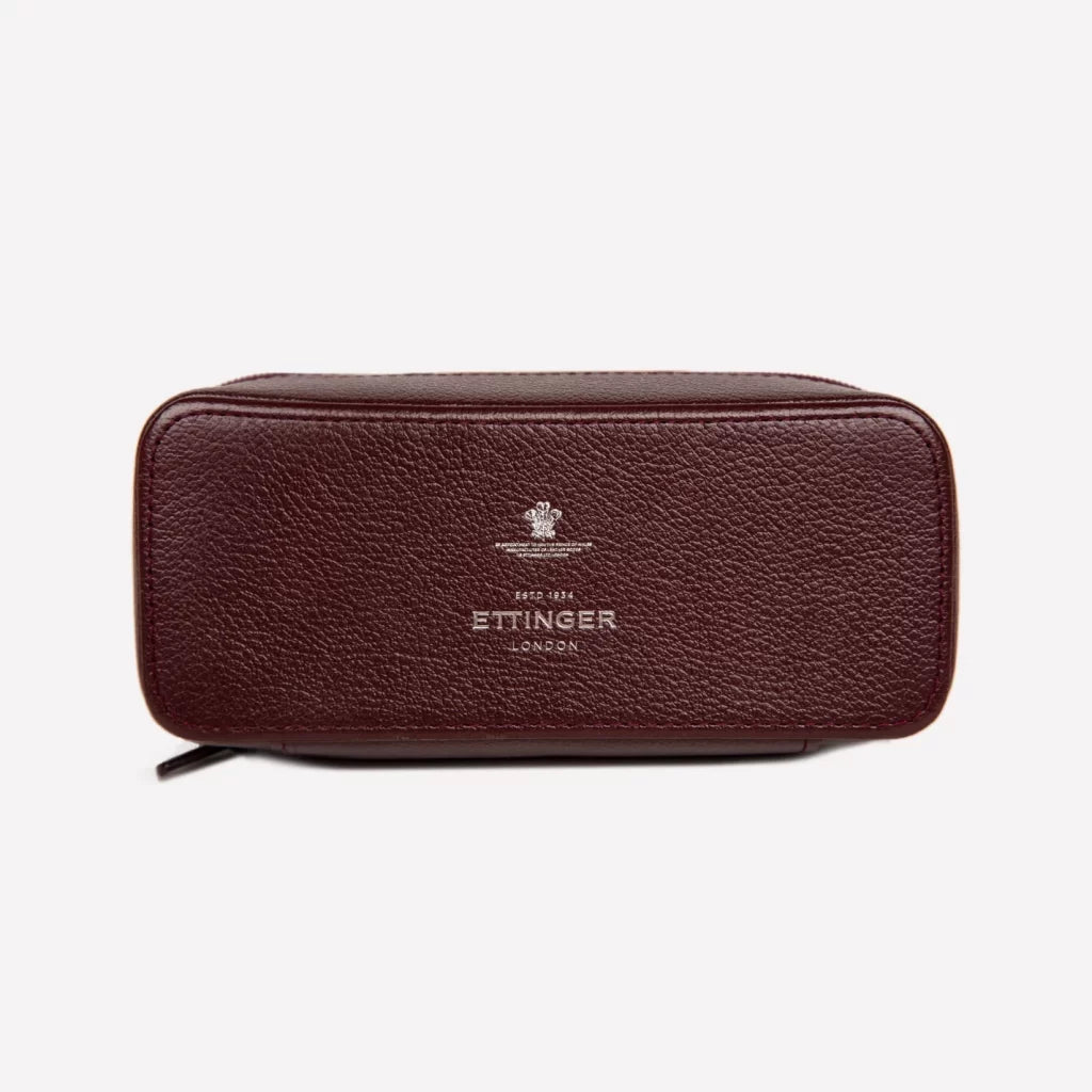 Ettinger | Capra Large Zip Box Burgundy